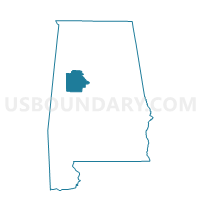 Tuscaloosa County in Alabama